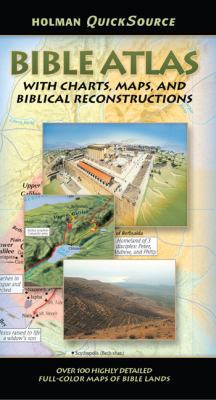 Holman Quicksource Bible Atlas with Charts and ... 0805494456 Book Cover