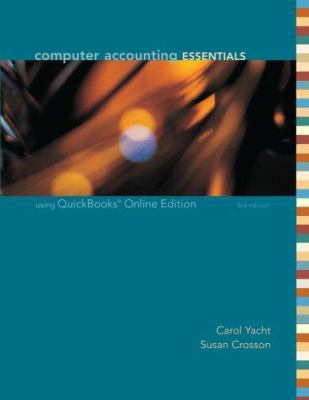 Computer Accounting Essentials Using QuickBooks 0073131121 Book Cover