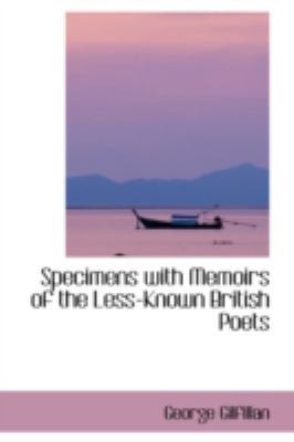 Specimens with Memoirs of the Less-Known Britis... 0559235038 Book Cover