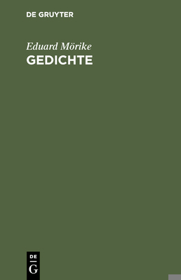 Gedichte [German] 311112388X Book Cover