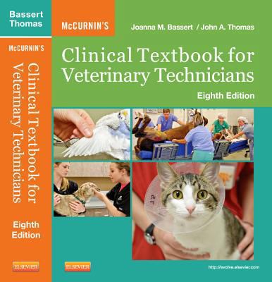 McCurnin's Clinical Textbook for Veterinary Tec... 1437726801 Book Cover