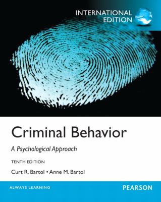 Criminal Behavior 0133382109 Book Cover