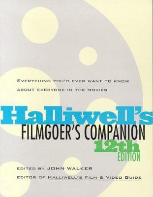 Halliwell's Filmgoer's Companion 0006383904 Book Cover