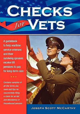 Checks for Vets a Guidebook to Help Wartime Vet... 0982035128 Book Cover