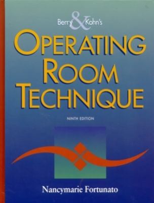 Berry & Kohn's Operating Room Technique 0323009689 Book Cover