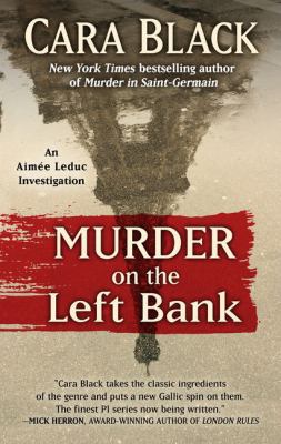 Murder on the Left Bank [Large Print] 1432853740 Book Cover