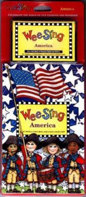 Wee Sing America Book and Cassette (Reissue) 0843149310 Book Cover