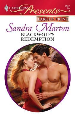 Blackwolf's Redemption [Large Print] 0373236816 Book Cover