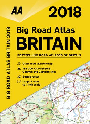 2018 Big Road Atlas Britain 0749578548 Book Cover