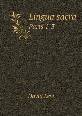 Lingua sacra Parts 1-3 551883893X Book Cover
