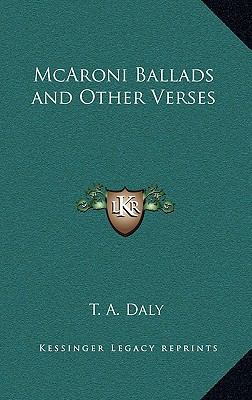 McAroni Ballads and Other Verses 1163373745 Book Cover