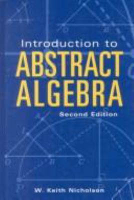 Introduction to Abstract Algebra 0471331090 Book Cover