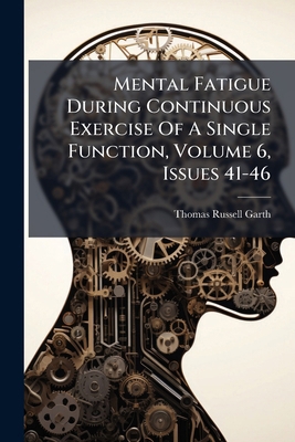 Mental Fatigue During Continuous Exercise Of A ... 1273381068 Book Cover
