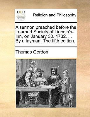 A Sermon Preached Before the Learned Society of... 1171123361 Book Cover