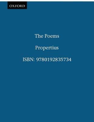 Oxford World's Classics: The Poems 0192835734 Book Cover