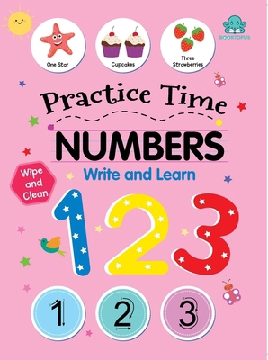 Let's Practice Wipe N Clean Numbers 9369895280 Book Cover