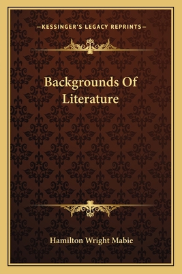 Backgrounds Of Literature 1162758341 Book Cover