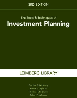 The Tools & Techniques of Investment Planning, ... 193982916X Book Cover