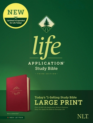 NLT Life Application Study Bible, Third Edition... [Large Print] 1496446844 Book Cover