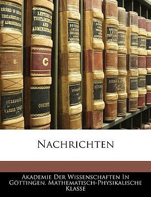 Nachrichten [German] 1144629314 Book Cover