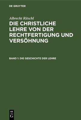 Die Geschichte Der Lehre [German] 3112691210 Book Cover
