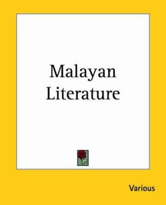 Malayan Literature 1419132199 Book Cover