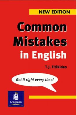 Common Mistakes in English 0582344581 Book Cover