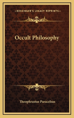 Occult Philosophy 1168839688 Book Cover