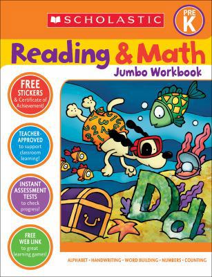 Reading & Math Jumbo Workbook: Grade Prek 0439785987 Book Cover