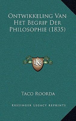 Ontwikkeling Van Het Begrip Der Philosophie (1835) [Chinese] 1167749030 Book Cover