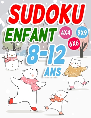 Sudoku Enfant 8-12 ans: 300 grilles 4x4,6x6 et ... [French] B08JMVXNJT Book Cover