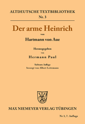 Der arme Heinrich [German] 3110482908 Book Cover