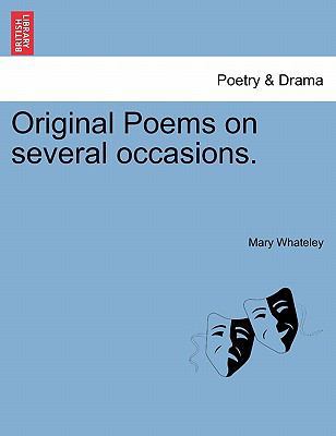 Original Poems on Several Occasions. 1241037213 Book Cover