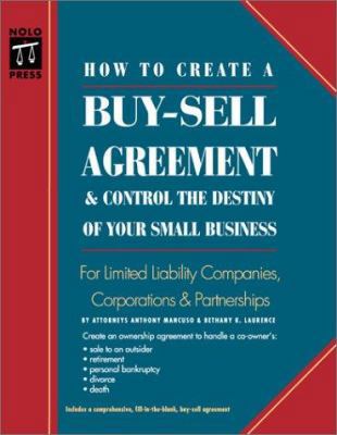 How to Create a Buy-Sell Agreement and Control ... 0873374649 Book Cover