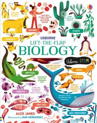 Lift-the-Flap Biology 1474969151 Book Cover