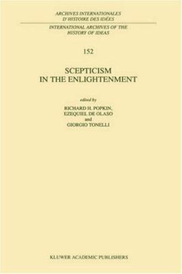 Scepticism in the Enlightenment 0792346432 Book Cover