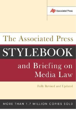 Associated Press Stylebook and Briefing on Medi... 0738207403 Book Cover