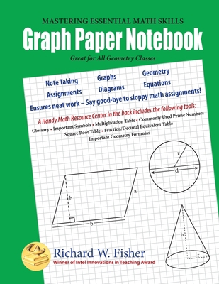 Graph Paper Notebook - Geometry: Great for All ... 1733501878 Book Cover