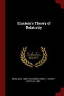 Einstein's Theory of Relativity 1376156113 Book Cover