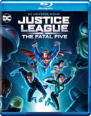 Justice League vs. The Fatal Five            Book Cover