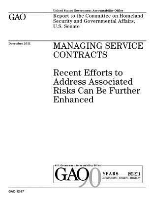 Managing Service Contracts: Recent Efforts to A... 1974438937 Book Cover