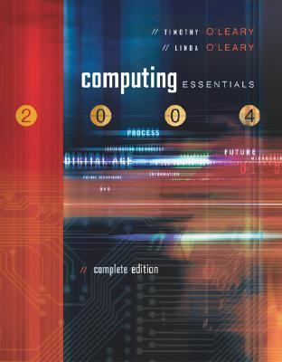 Computing Essentials 2004 0072519584 Book Cover