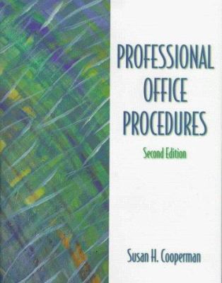 Professional Office Procedures [With Disk] 0139795766 Book Cover