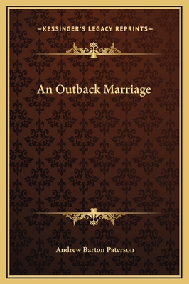 An Outback Marriage 1169275591 Book Cover
