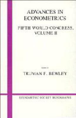 Advances in Econometrics: Volume 2: Fifth World... 1139052071 Book Cover