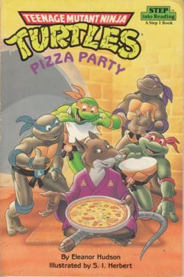 Pizza Party: Teenage Mutant Nin 0679814523 Book Cover