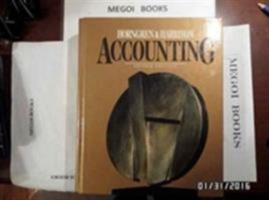 Accounting 0130056049 Book Cover