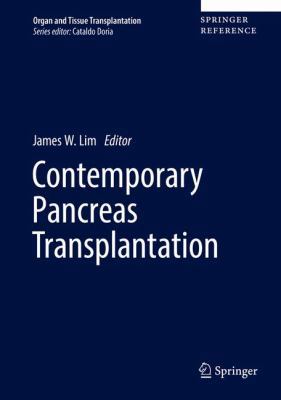Contemporary Pancreas Transplantation (Organ an... 3319177079 Book Cover