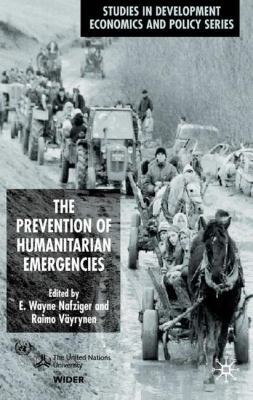The Prevention of Humanitarian Emergencies 0333964381 Book Cover