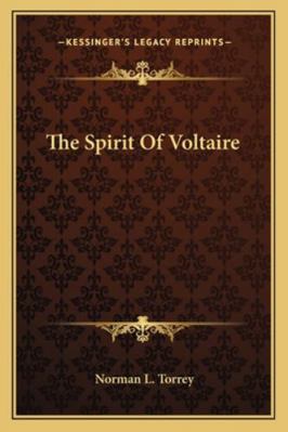 The Spirit Of Voltaire 1163192554 Book Cover